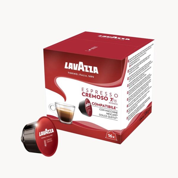 Kapsule Lavazza Espresso Cremoso (Dolce Gusto kompatibilne)