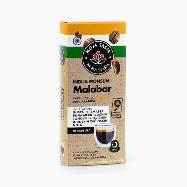 Kapsule Moja Tašta Indija Monsun Malabar Arabica