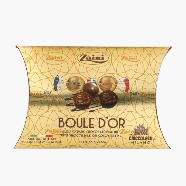 Bombonjera ZAINI BOULE D'OR GOLD